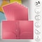 Better Office Products 2 Pocket Heavyweight Plastic Folder Portfolio With Prongs, Letter Size, Pink, 24PK 86616 - alternate 3